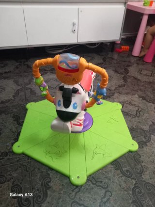 Cebra saltarina Fisher-Price