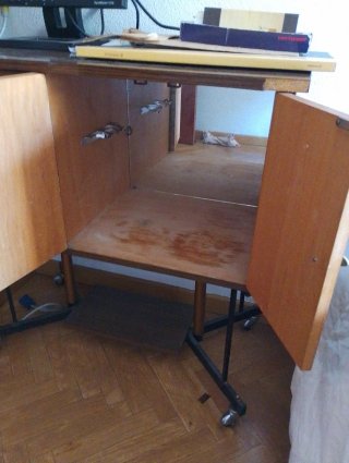 Mesa TV Retro Años 60