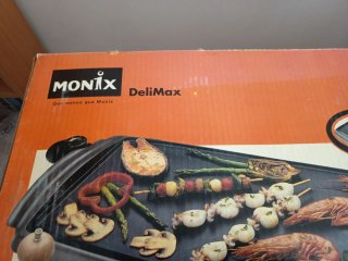 Plancha Asador Eléctrica Monix 2000W