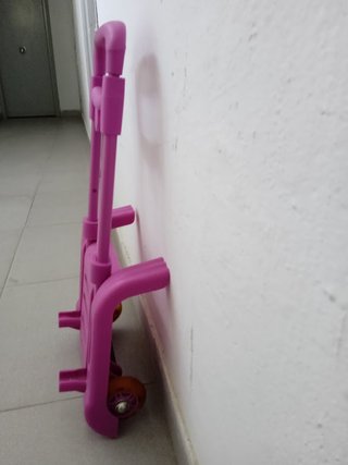 Carrito para mochila escolar con ruedas
