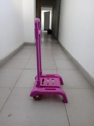 Carrito para mochila escolar con ruedas