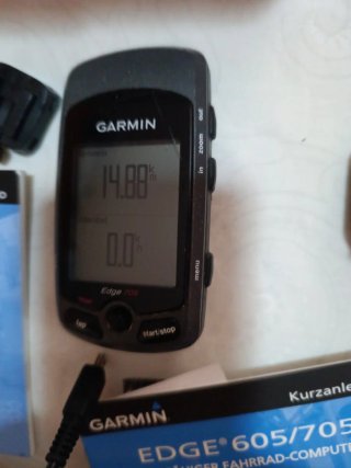 Garmin Edge 605/705 GPS Ciclocomputador.
