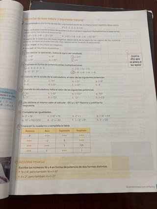 Matemáticas 1 secundaria Revuela