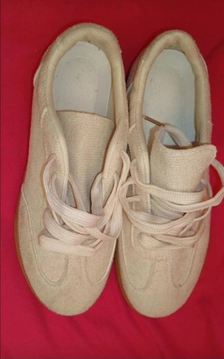 Zapatillas deportivas beige