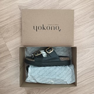 Sandalias Yokono negras talla 39