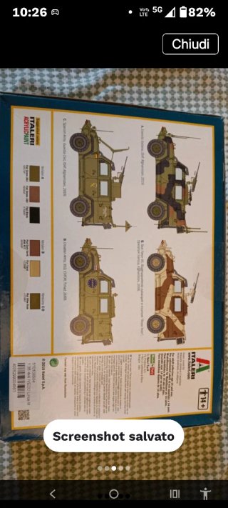 LMV Lince 1/35 Italeri