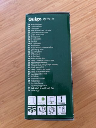 Nivel Láser Bosch Quigo Green