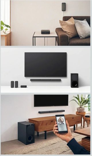 Sony S40R Sistema Home Cinema Negro