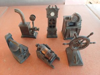 Colección Maquinarias Antiguas Metálicas