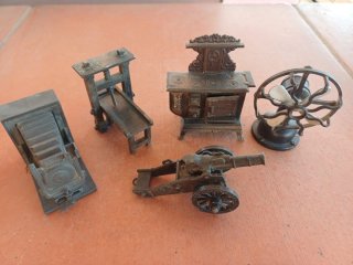Colección Maquinarias Antiguas Metálicas