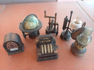 Colección Maquinarias Antiguas Metálicas