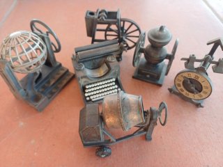 Colección Maquinarias Antiguas Metálicas