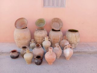 Tinajas, jarras y cántaros antiguos
