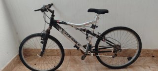 Bicicleta TOPBIKE Montaña Doble Suspensión