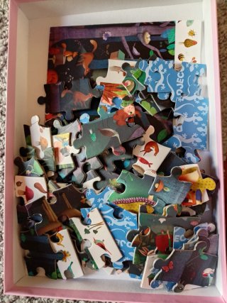 Puzzle Djeco 100 piezas Bosque Encantado