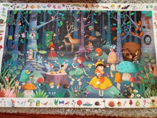 Puzzle Djeco 100 piezas Bosque Encantado