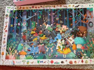 Puzzle Djeco 100 piezas Bosque Encantado