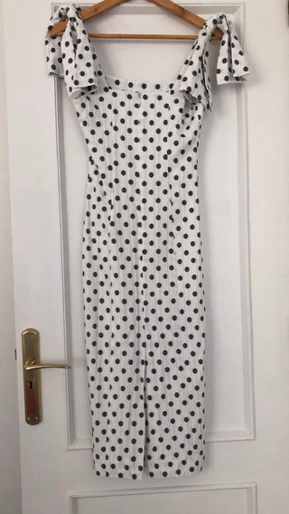 Vestido de lunares de Anthropologie. Talla XS
