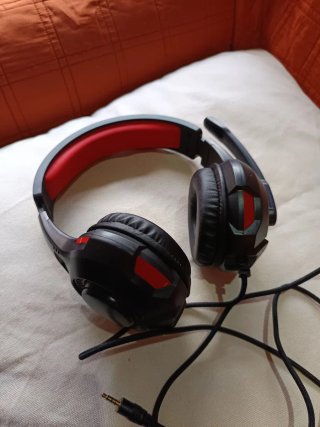 Auriculares Gaming Energy Sistem Negro/Rojo