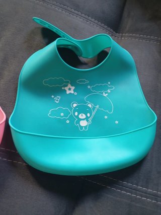 Lote 3 Baberos Silicona Niños