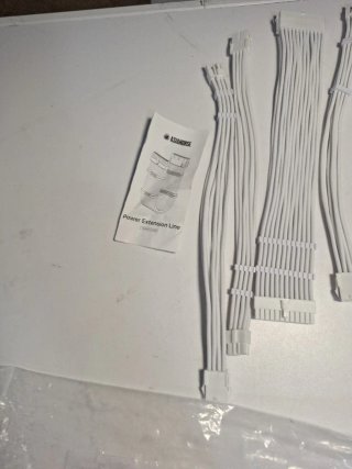AsiaHorse Kit Cables PCIE5.0 12VHPWR Blanco