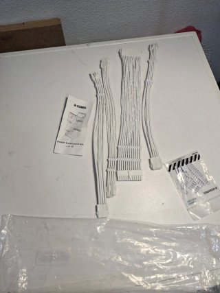 AsiaHorse Kit Cables PCIE5.0 12VHPWR Blanco