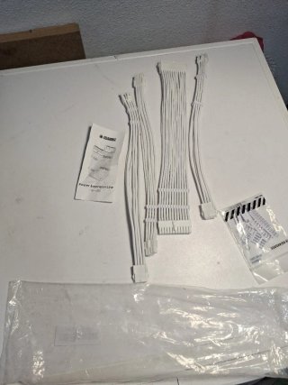 AsiaHorse Kit Cables PCIE5.0 12VHPWR Blanco
