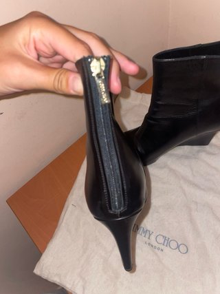 Botines Jimmy Choo Negros Tacon