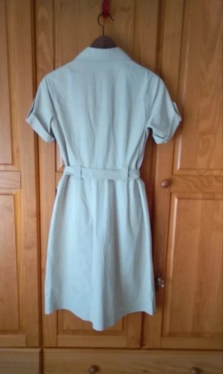 Vestido camisero beige Banana Republic