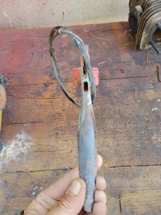 Maneta embrague motocultor motoazada