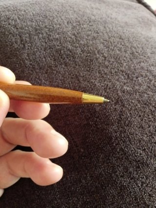 Bolígrafo Waterman Madera y Oro