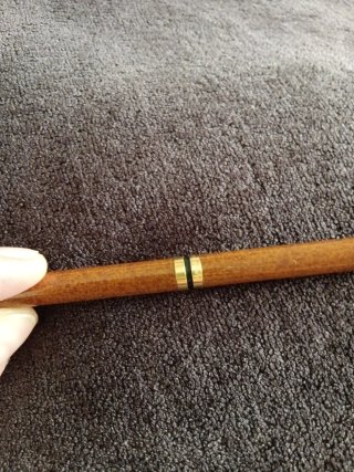 Bolígrafo Waterman Madera y Oro