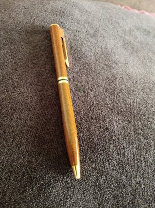 Bolígrafo Waterman Madera y Oro