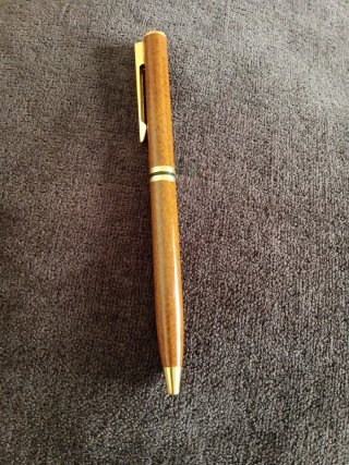 Bolígrafo Waterman Madera y Oro