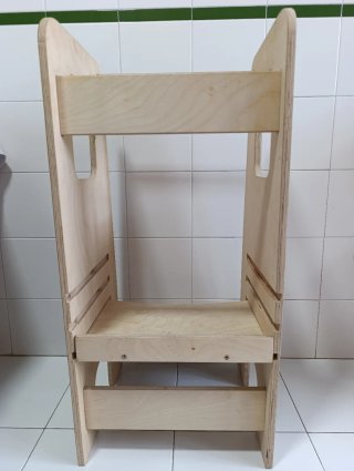 Torre de aprendizaje madera infantil