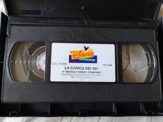 VHS Walt Disney - La Carica dei 101