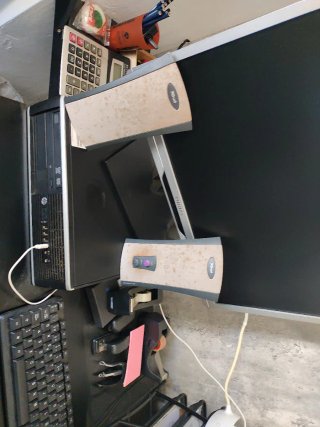 Ordenador de sobremesa HP Negro/Plata
