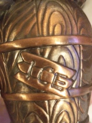 Lote Figuras Metal Vintage Bronce