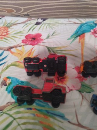 Lote 6 cabezas tractoras Majorette