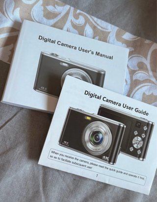 Cámara Digital 4K Dual Cam