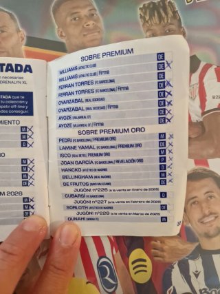 Cromos Adrenalyn 2025-2026
