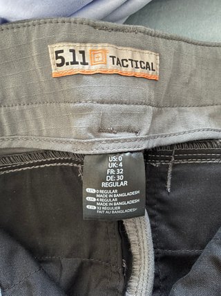 Pantalones Tácticos 5.11 Tactical Talla XS