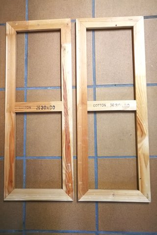 Bastidores de madera para lienzo