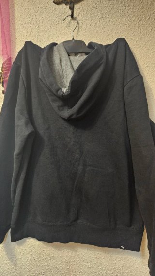 Sudadera con capucha Puma negra original