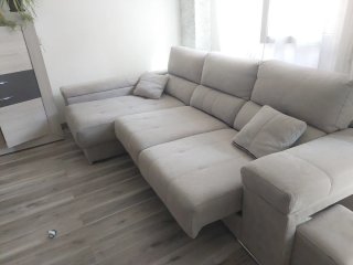 Sofá Chezloung modular beige