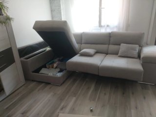 Sofá Chezloung modular beige