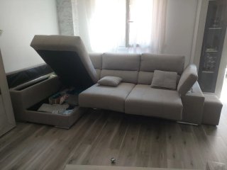 Sofá Chezloung modular beige