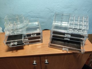 Organizador Maquillaje Acrílico con Cajones
