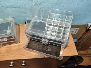 Organizador Maquillaje Acrílico con Cajones