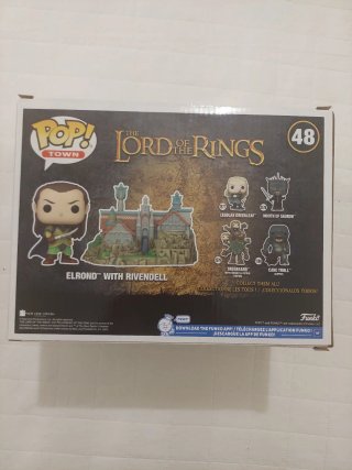 Funko Pop! El Señor de los Anillos Elrond con Rive